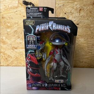 Power Rangers Limited Edition Silver & Red Action Figure - Saban